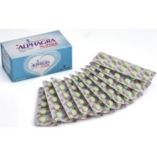 Виагра AlphaGra Superb (Силданефил + дапоксетин) Alpha Pharma 10 таблеток (1таб 100 мг)